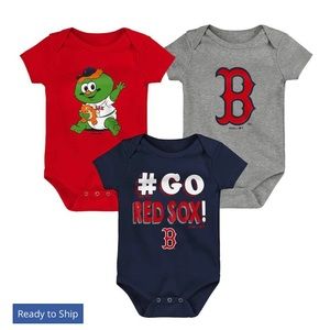 Boston Red Sox Baby Onesies size 3-6 months
